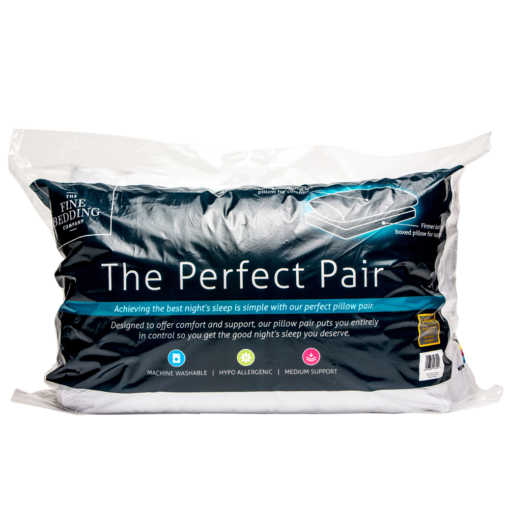 The Fine Bedding Company The Perfect Pair of Pillows